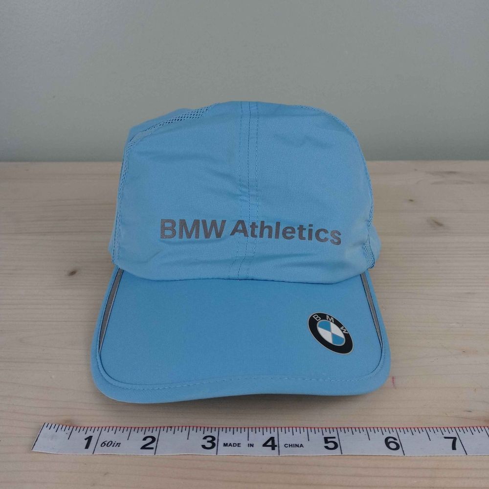 Puma BMW Athletics Hat Cap One Size Adjustable Sky Blue